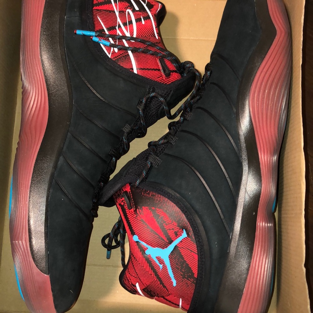 Jordan Super.fly 2017 N7 Men's Black Suede